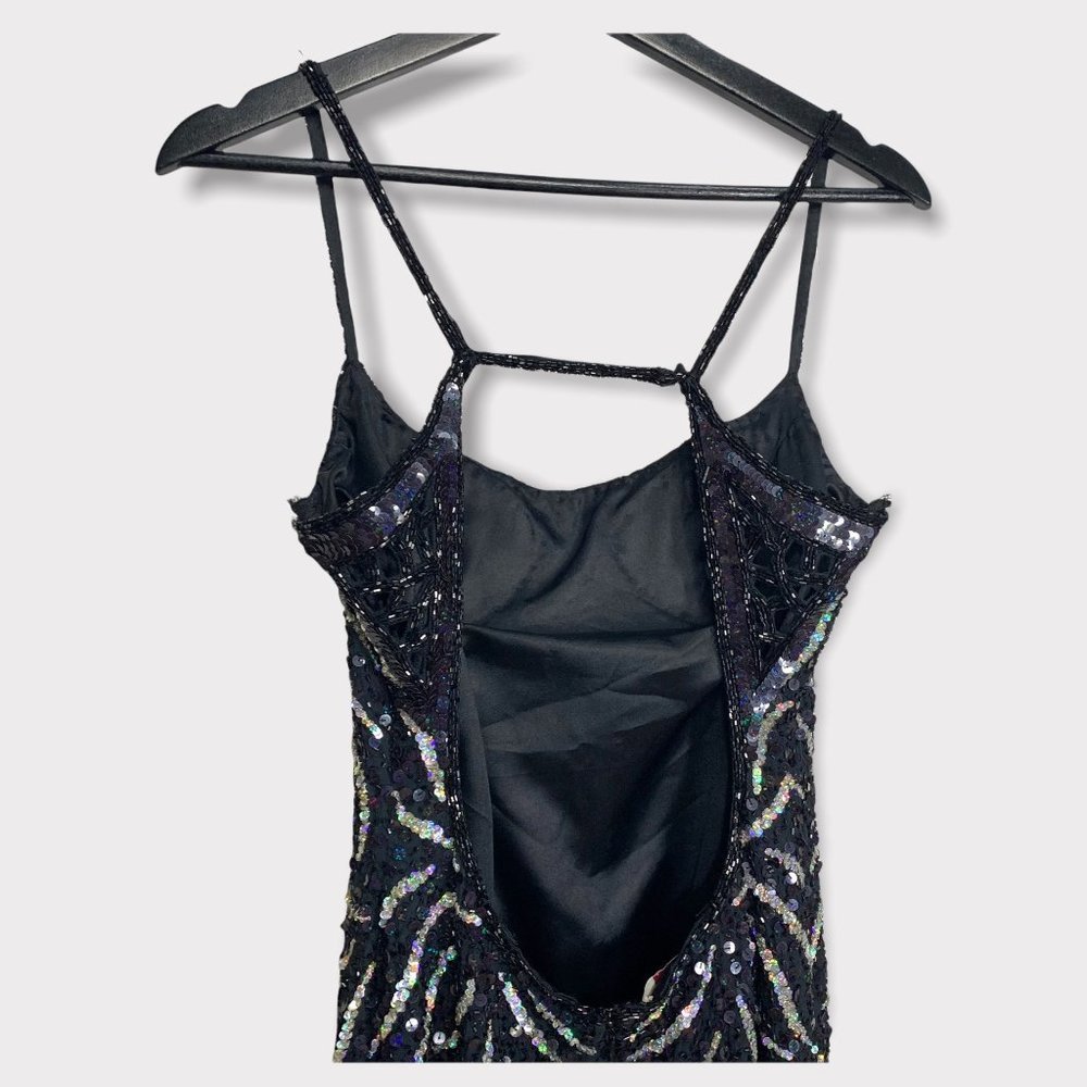 Precious Formals Sequin Open Back Formal Dress Sm… - image 6